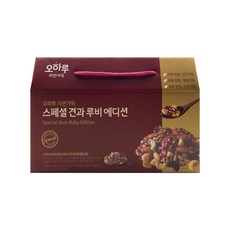 오하루 자연가득 스페셜 견과 루비 에디션, 20g, 20개