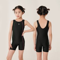 TS스포츠 주니어 여아 반신 실내 수영복 생존수영수영복 TSKG-CP 23011