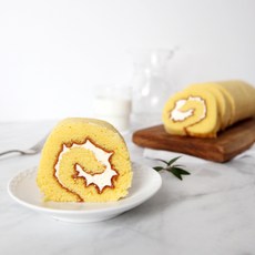 [옵스] 퓨어롤케익 (선물용) 고급 수제 디저트 생크림 롤케이크 선물세트, 1개, 400g