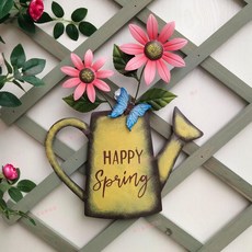 金屬鐵藝水壺 /HAPPY Spring/ 裝飾插件, 扦插桿（諮詢客服，勿單拍）, 1個