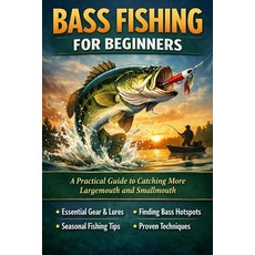 (영문도서)Bass Fishing for Beginners: A Practical Guide to Catching More Largemouth and Sm... Paperback, Independently Published, English, 9798247263685