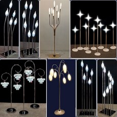 크리스탈 조명 엔틱 거실 장스탠드 롱스탠드 방등 스탠드 인테리어 클래식 라이트, 옵션 4