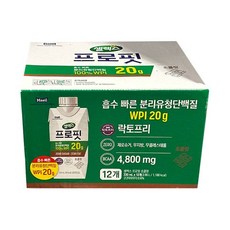 셀렉스 스포츠 웨이프로틴 드링크 초콜릿 330ml x 12팩, 12개