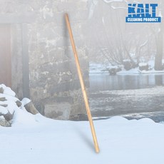 월드크린 솔리드 넉가래 나무자루 눈삽 눈청소 제설 장비 용품 다용도 농가 축사 퇴비 작업 청소 눈치우기, 1개