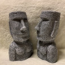 CHENset K186 復活島 肌肉Moai 開瓶器 摩艾 石像 開酒器 擺飾 交換禮物, 1個