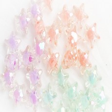 좋은물건연구소 별 비즈 10p 비즈공예부자재, 그린