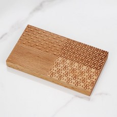 拾光優選好物 和菓子製作工具組 (菊芯、丸棒、三角棒、練切模具) - 和菓子全套, 1個, 四紋板【贈禮品】