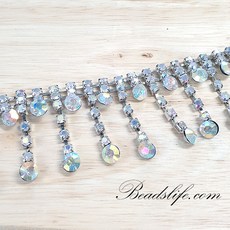 모양체인 모음 1, B-23(45cm), 백금도금, 1개