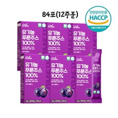 유기농 NFC 푸룬주스 스틱 임산부 선물 여성 변비 원액 엑기스 즙, 20g, 6개