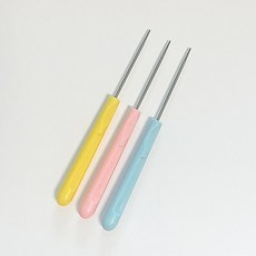 미니 송곳 악세사리 도구 부자재 키링 재료, 블루, 1개