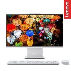 (레노버) 일체형 올인원PC 27 아이디어센터 F0HM00MTKR (I5-13420H/8GB/512GB/Win11) (RAM 총64GB), WIN11 Home, 512GB, 64GB, 클라우드 그레이