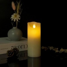 [목마켓]모던라잇LED캔들2p세트125cm건전지전자양초, 1개