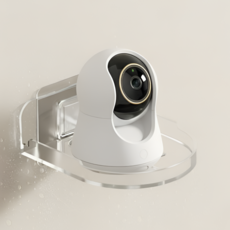 무타공 홈캠 거치대 투명색, 2개