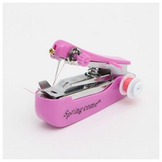 바느질 포켓미싱 여행용 DIY 컴팩트 간편사용 쏘잉 휴대용 핸드미싱(핑크), 바느질 포켓미싱 여행용 DIY 컴팩트 간편사용 쏘잉 휴