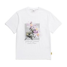 내셔널지오그래 NATIONAL GEOGRAPHIC 플라워 프론트 아트웍 반팔 티셔츠 N232UTS080 447499