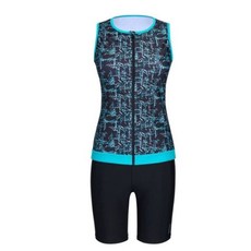 수영복여성 실내 2S 아쿠아 나시 반신수영복 LS2G882 GN2536134