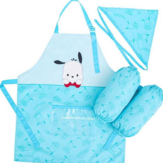 유아미술놀이 포차코 허니 앞치마 토시두건 3종세트
