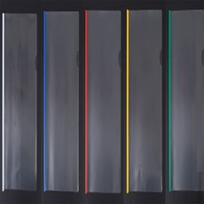 일상발견 파일케이스 A4쫄대화일 A4컬러쫄대파일 A4쫄대서류파일 쫄대서류화일, 화이트