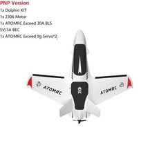 고정 델타 윙 돌고래 비행기 드론 날개 길이, 1개, 1. White PNP B