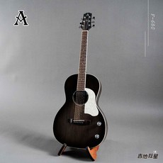 Aosen F-680 (灰) 38吋 面單板電木吉他 - 現貨供應, 1個