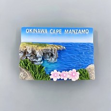 GMZZ 냉장고 자석 마그넷 마그네틱 세계 여행 기념품 관광 컬렉션, 36-오키나와 만좌모