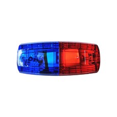 特亮爆閃 肩夾警示燈 警用肩燈 led警示燈, 紅藍, 1個
