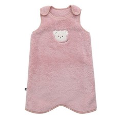 그린베베 겨울용 영유아 아기조끼 포그니 베어 수면조끼(롱)