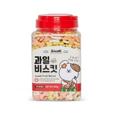 비스코티 강아지 비스켓, 과일, 800g, 1개