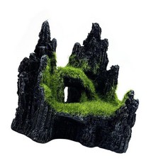 수족관용 모형장식 바위산 소형 어항 암초 장식 배양 수조정원 은신처 산란