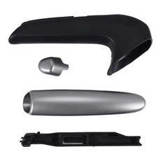 시빅 블랙 자동차 인테리어 주차 핸드 브레이크 핸들 레버 커버, 1. Black