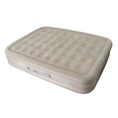 캠핑글램아웃 에어침대 캠핑 자충매트 원터치 에어매트 자동펌프 내장형 25cm, 베이지, 퀸(더블) (150x200x40cm)
