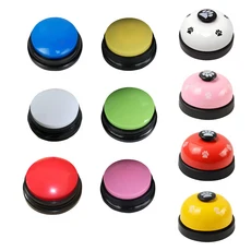 寵物按鈕, 黃色【錄音款】, 1個