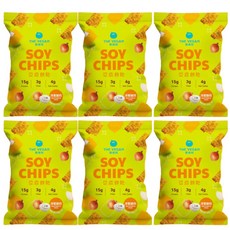 the vegan樂維根 豆皮餅乾 洋蔥酸奶口味 高蛋白質 低卡零食, 30g, 6個