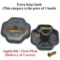 방폭형 압력솥 베어링 구리 슬리브 손잡이 스위치 막대 샤프트 나사에 호환, 04 Extra large knob