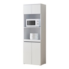 서울소호 국내제작 LPM 1800 오딘 키큰 주방 밥솥 렌지대 방문설치, 화이트, 5단