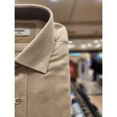 NC불광점 레노마 셔츠 #백화점 이월상품# 면100% 기모 니팅 조직 솔리드 스넵카라 일반핏 셔츠RMWSG1-054-BG