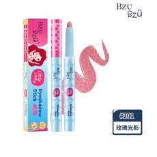 BZU BZU 小淑女眼影棒, 1個, 201玫瑰光影