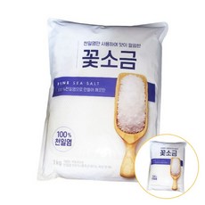 과학실험재료꽃소금 염화나트륨 실험용소금 1kg