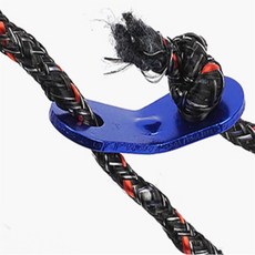 차곡 땅콩모양 스토퍼 1P 캠핑로프스토퍼, 레드