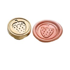 초대장 봉인 스탬프 도장 문양 황동 2.5cm 1개 B, No.9