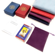 유니버셜웨이트 타로카드 올인원 Universal Waite Tarot, 유니버셜웨이트+네이비천+빨강상자, 1개