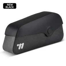 서쪽 자전거 자기 뚜껑 상단 튜브 가방 볼트 장착 및 스트랩 MTB 도로 방수 전면 프레임 구조화 된, 05 05 New Magnetic Black, 01 01 1L