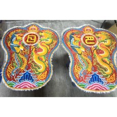 華誠 龍鳳日月扇 二尺七 出巡用 鎮殿用, 1個