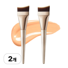 로멀리 메이크업 화장 브러쉬, 2개, 혼합색상