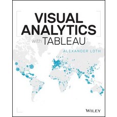 (영문도서) Visual Analytics with Tableau Paperback, Wiley, English, 9781119560203