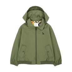 헤지스키즈 카라형 블루종 안감 점퍼 HUF11JF11M