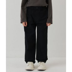무신사 스탠다드 MUSINSA STANDARD KIDS 레귤러 핏 밴딩 치노 팬츠 [블랙] MKEPCXK03-BK 470699