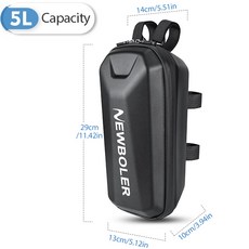 3L 5L 대용량 하드 쉘 전동 스쿠터 앞가방 방수 자전거 수납 가방 휴대용 걸이형 액세서리, 01 CHINA, [01] 5L