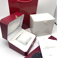 빨간색 시계 케이스 고급형 럭셔리 모던 박스 시계 상자 시계보관함 시계쿠션 시계거치대 시계보관케이스