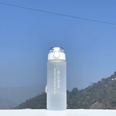 내구성이 뛰어난 누수 방지 스포츠 병 - 야외 활동가 여행 및 하이킹을 위한 휴대용 780ml, 03 Transparent